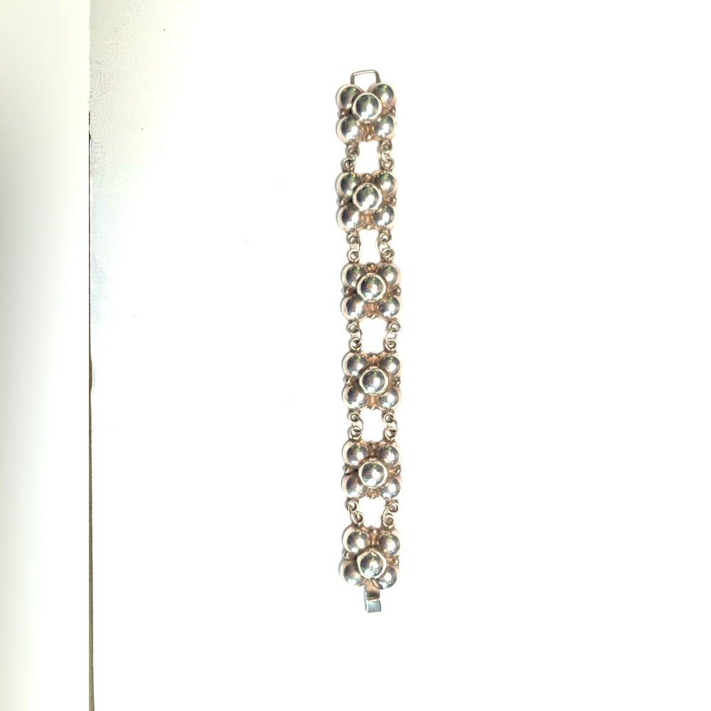 925 Taxco Silver Chain Link Bracelet